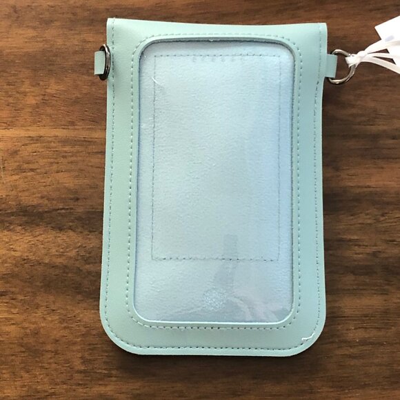 Save the Girls Touchscreen Crossbody Phone Purse "Colorado" Arctic Blue NWT - Picture 3 of 9